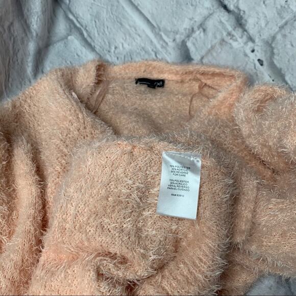 NWT RXB Open Front Fuzzy Eyelash Cardigan, Size M - Picture 3 of 5